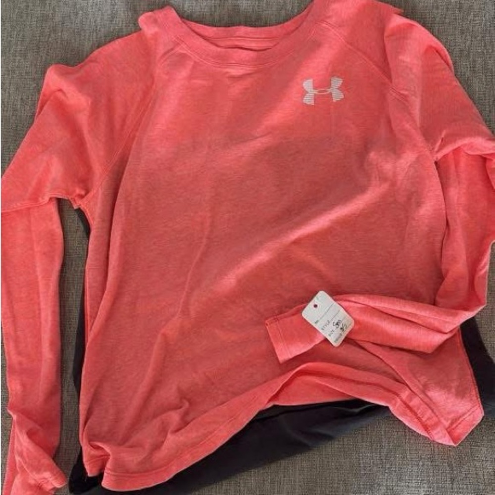 Under Armour Pink Long Sleeve Top